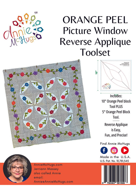 Orange Peel Picture Window Reverse Applique Tool